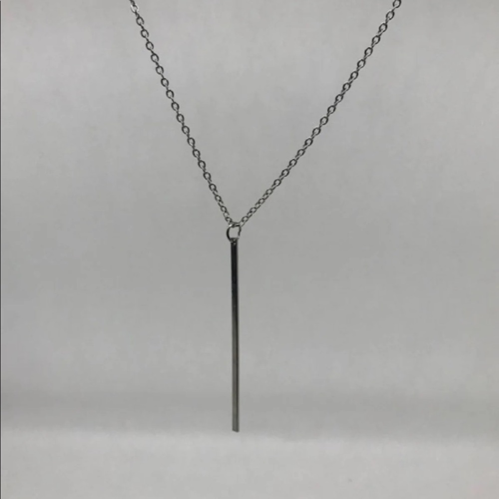 ⭐️NWOT⭐️ Gorgeous silver bar necklace